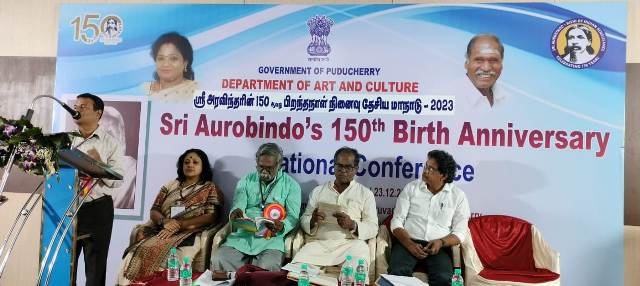 Sri Aurobindo's  150th  Birth Anniversary   - National  Conference