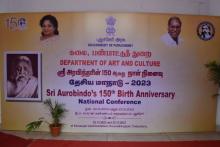 Sri  Aurobindo's  150th Birth  Anniversary  - National Conference