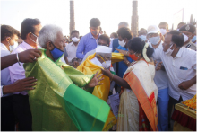 Azadi Ka  Amrut  Mahotsav  Programme  held  at Gandhi  Thidal  on  12-03-2021