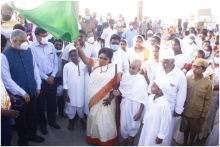 Azadi Ka  Amrut  Mahotsav  Programme  held  at Gandhi  Thidal  on  12-03-2021