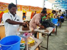 Painters and Terracotta camp held on 7-3-2020