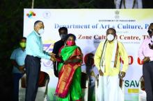 Azadi  Ka Amrut  Mahotsav Programme  conducted by  Department  of  Art  and  Culture   on  26-03-2021  at  Gandhi  Thidal