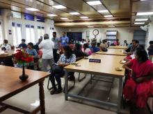 Research  students  from  Annamalai  University,  Chidambaram  visited  RRL  on  20-02-2021