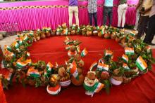 Meri  Maati  Mera Desh  Programme  conducted  by  Department  of  Art  and  Culture
